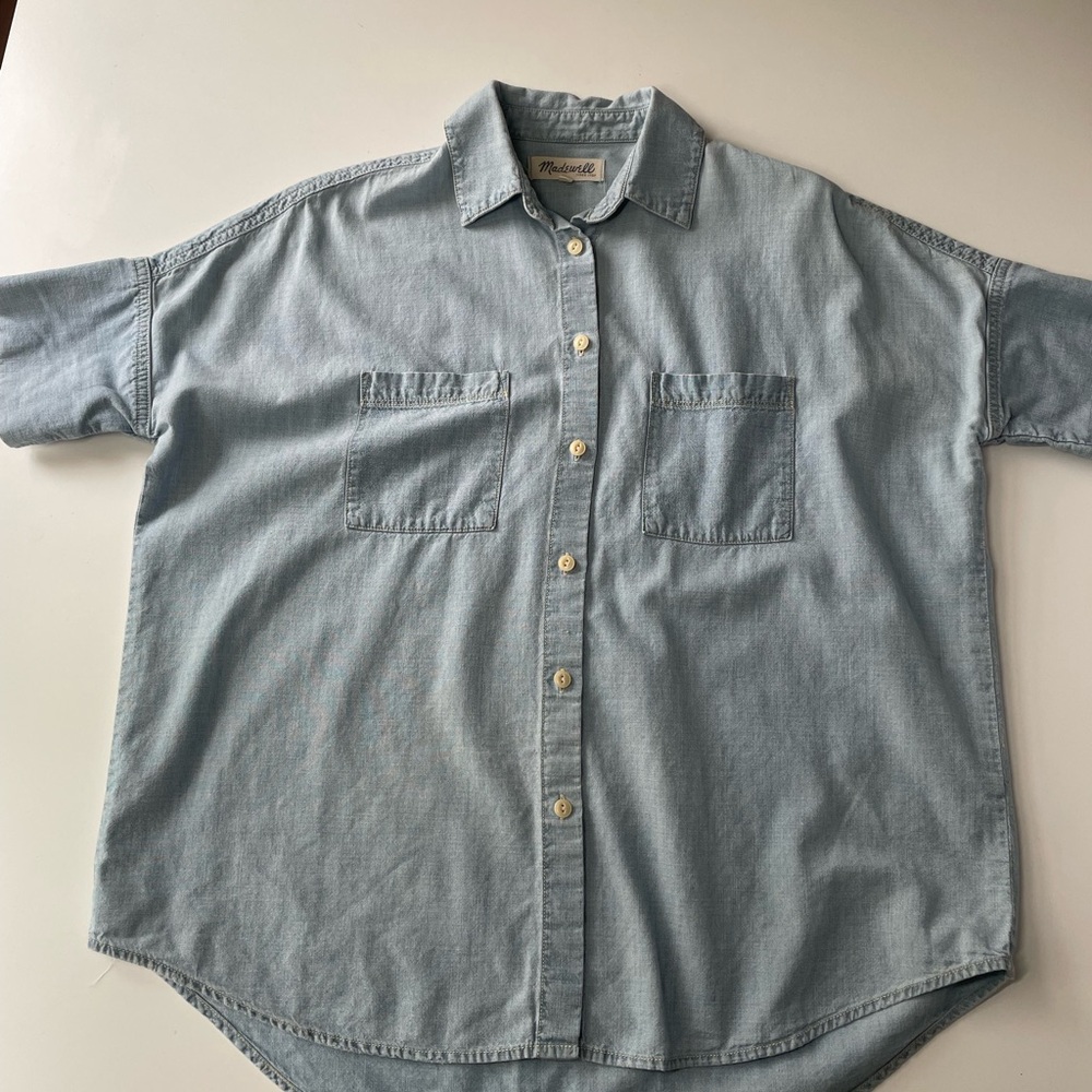 Madewell denim button down